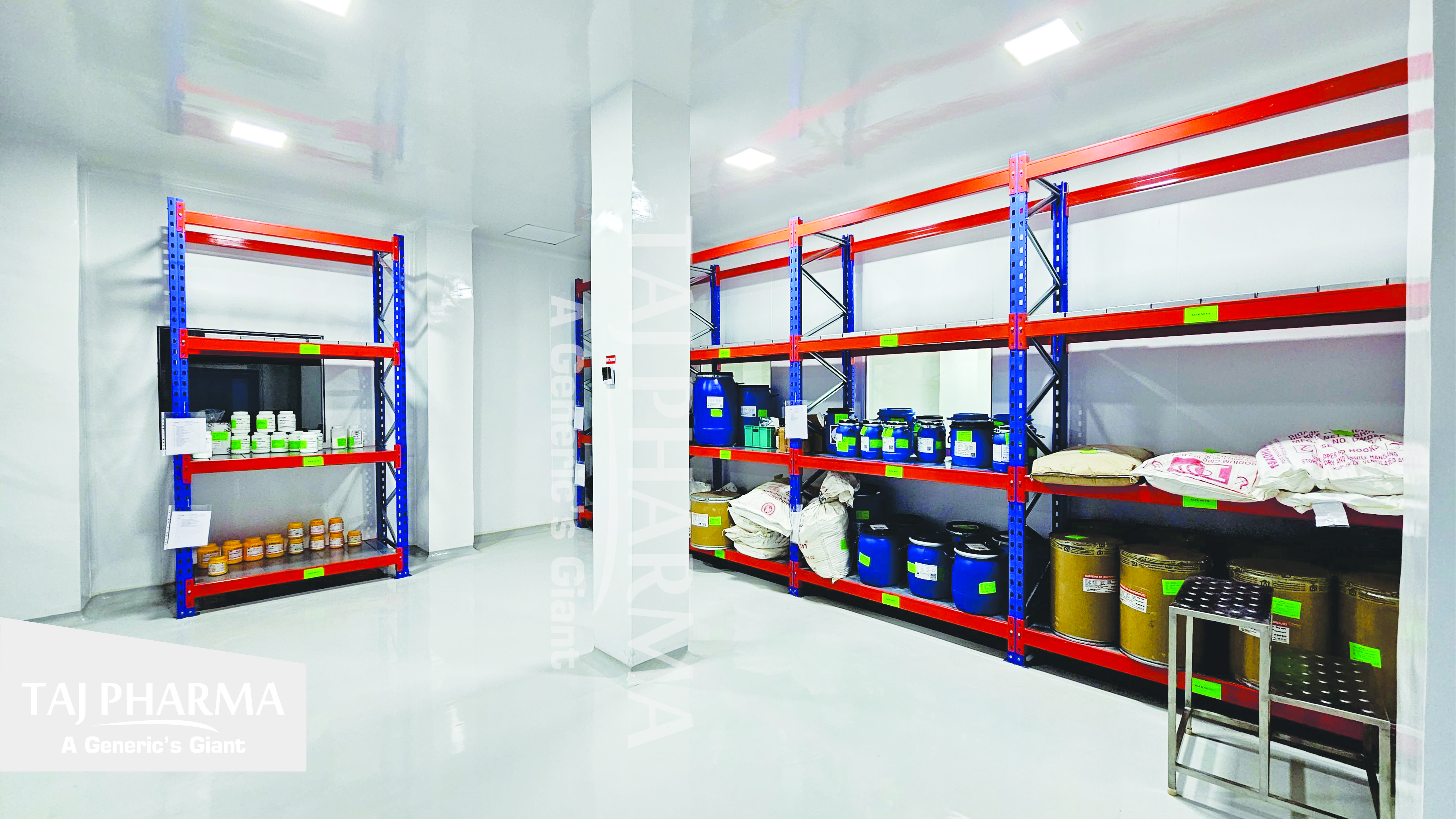 Taj Pharma Production Line